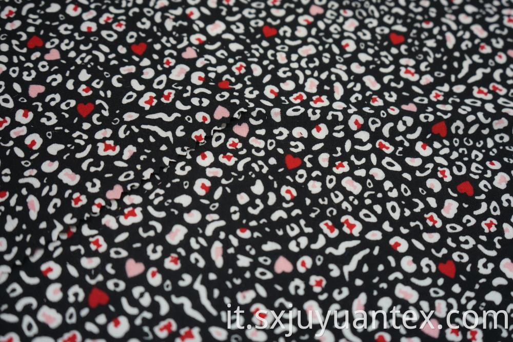 Polyester Spun Yarn Print Fabric